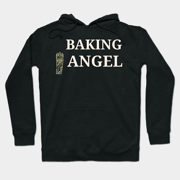 Baking Angel Hoodie by Clearyield